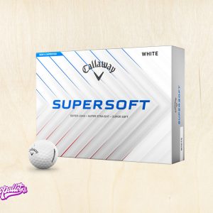 Callaway Supersoft valkoinen logopallo
