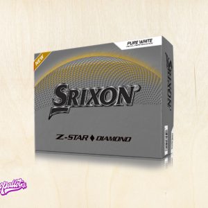 Srixon Z-Star Diamond valkoinen logopallo